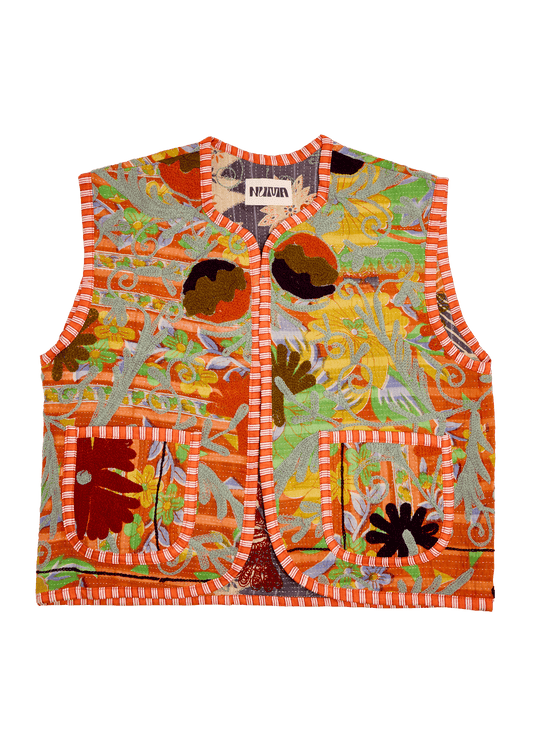 Kantha Suzani Vest