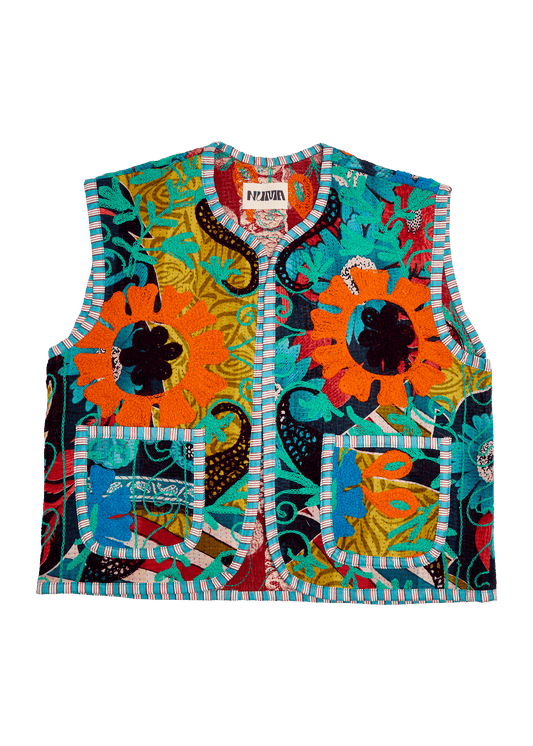 Kantha Suzani Vest