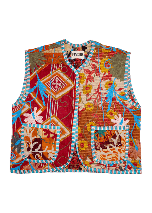 Kantha Suzani Vest