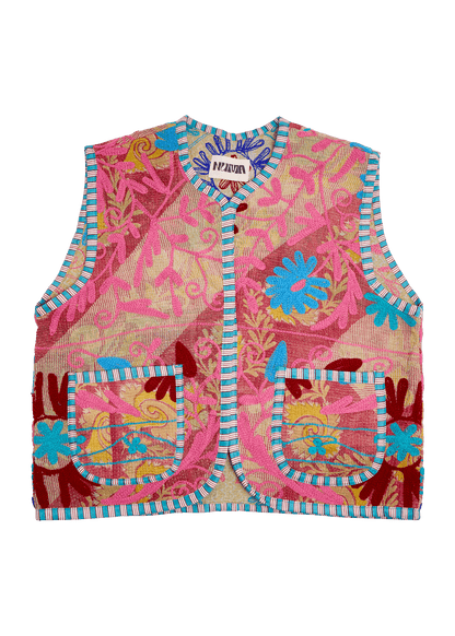 Kantha Suzani Vest