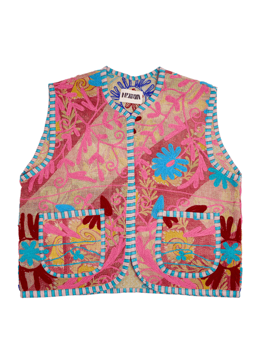Kantha Suzani Vest