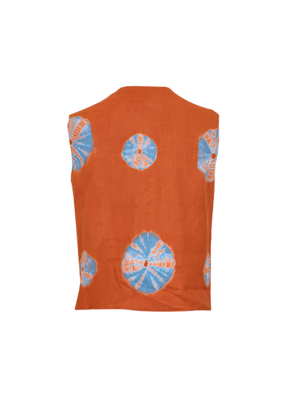 The Shibori Fire Top