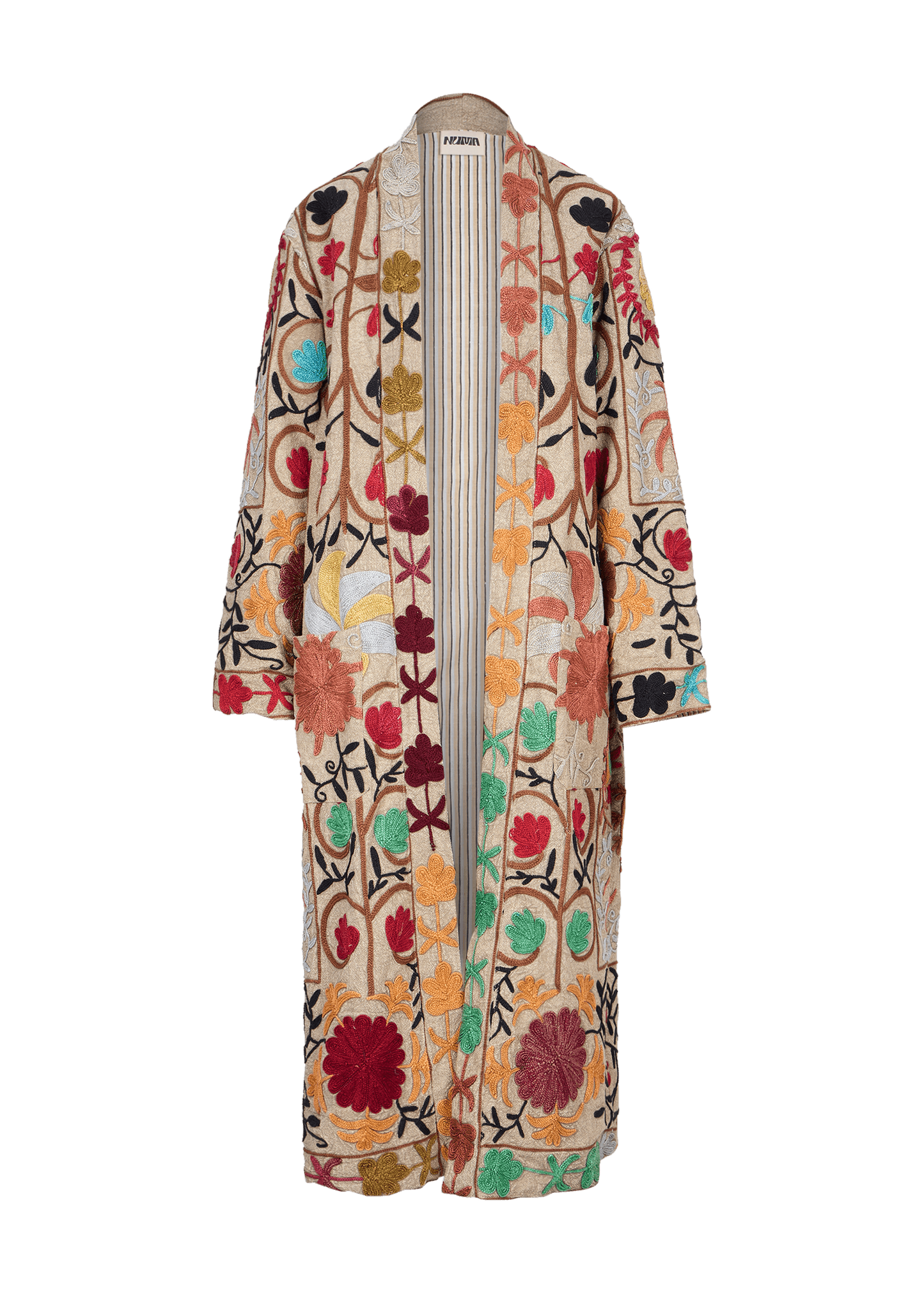 Suzani Coat (Ankle Length)