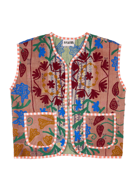 Kantha Suzani Vest