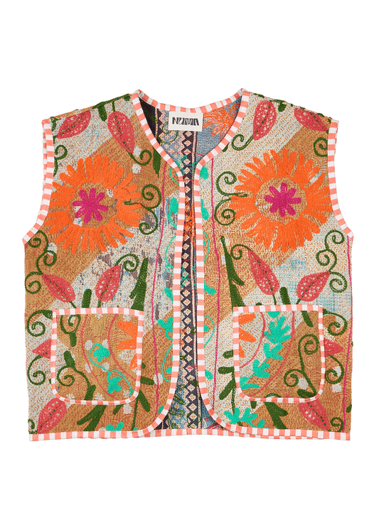 Kantha Suzani Vest